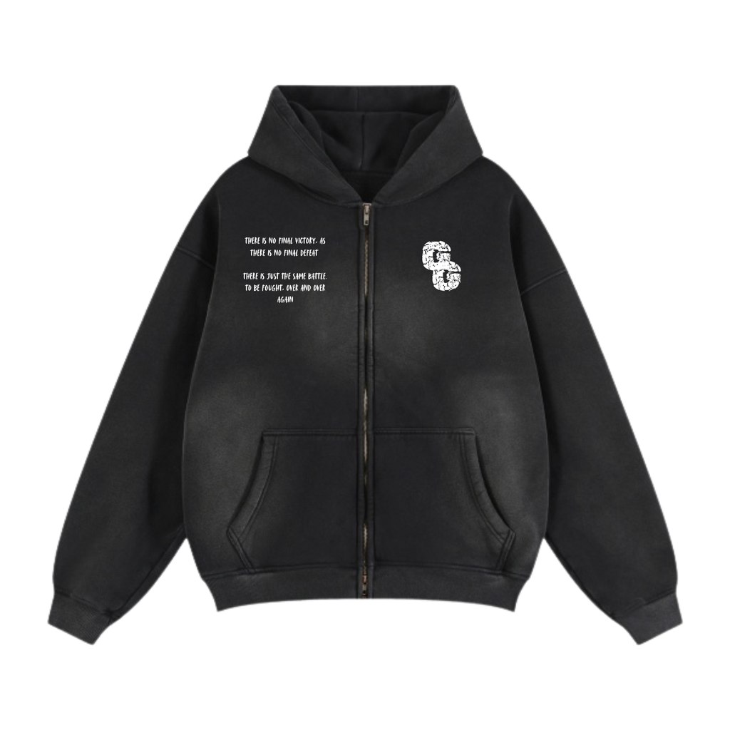 Full Zip Hoodie Boxy Fit